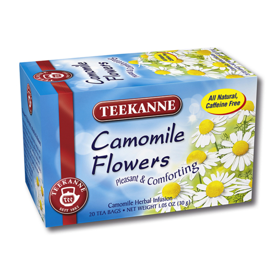 Teekanne Camomile Tea 1.5g x 20 Tea Bags, Pack Of 6