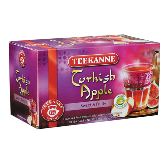 Teekanne Turkish Apple 2.75g x 20 Tea Bags, Pack Of 6