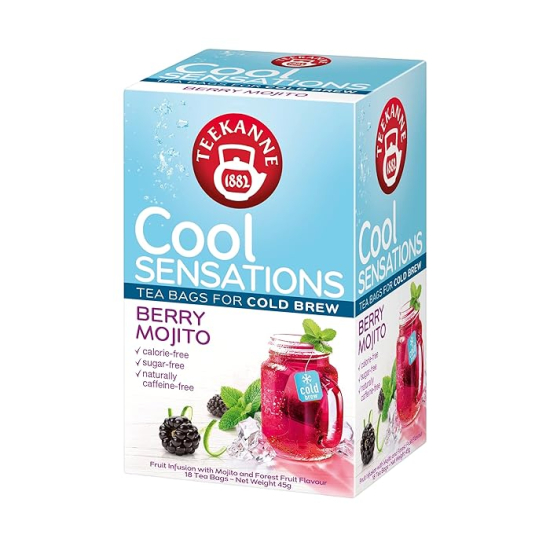 Teekanne Cool Sensations Berry Mojito 2.5g x 18 Tea Bags, Pack Of 6