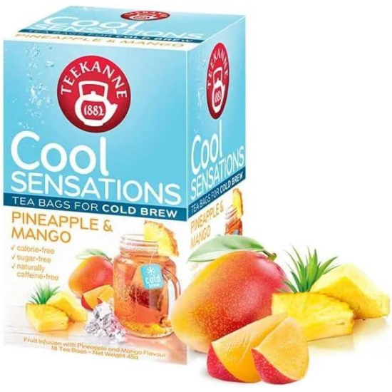 Teekanne Pineapple & Mango 2.5g x 18 Tea Bags, Pack Of 6