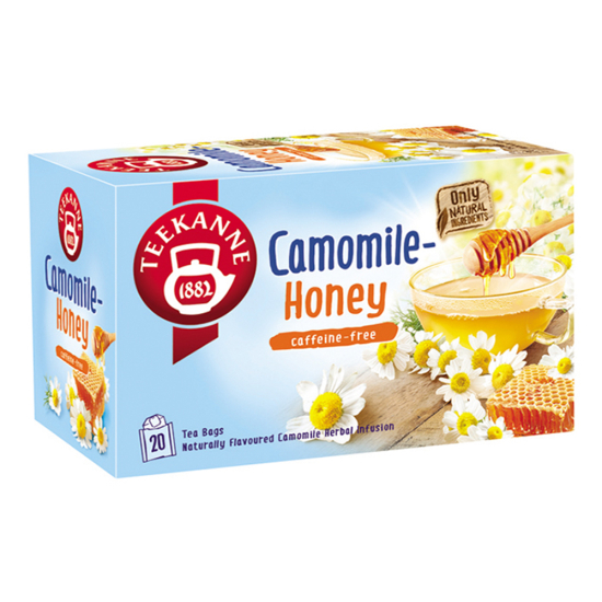 Teekanne Camomile-Honey Tea 1.5g x 20 Tea Bags, Pack Of 6