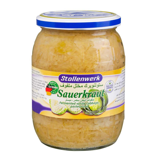 Stollenwerk Sauerkraut 680g, Pack Of 6