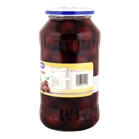 Stollenwerk Sweet Cherries w/o stone 680g, Pack Of 6