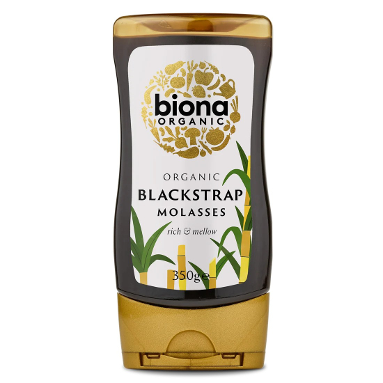 Biona Organic Blackstrap Molasses 350g, Pack Of 6