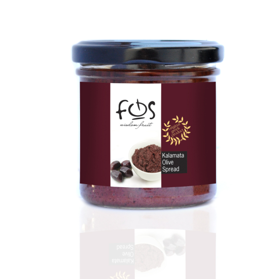 FOS Kalamata Olive Spread 135g, Pack Of 6