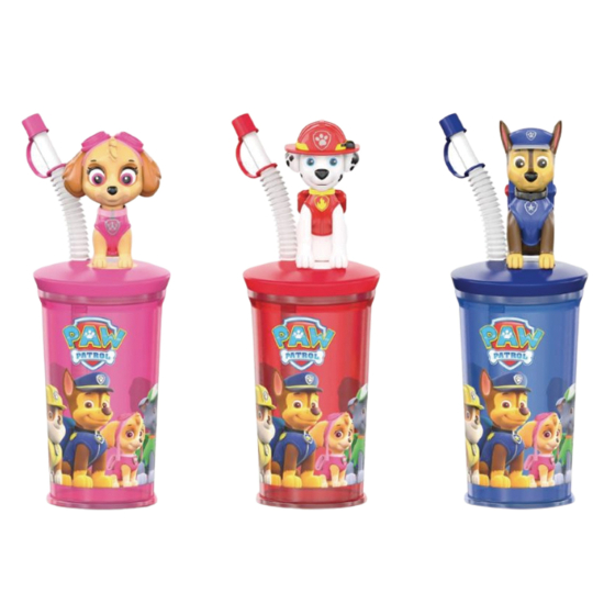 Relkon Paw Patrol Drink & Go (Cup) with Candies 10g, Pack Of 12