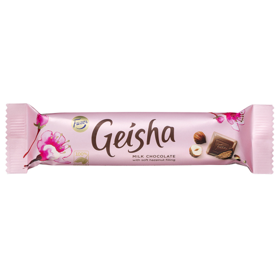 Fazer Geisha Milk Chocolate Stick 37g, Pack Of 6