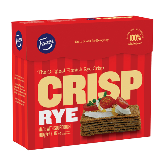 Fazer Crisp Rye 200g, Pack Of 9