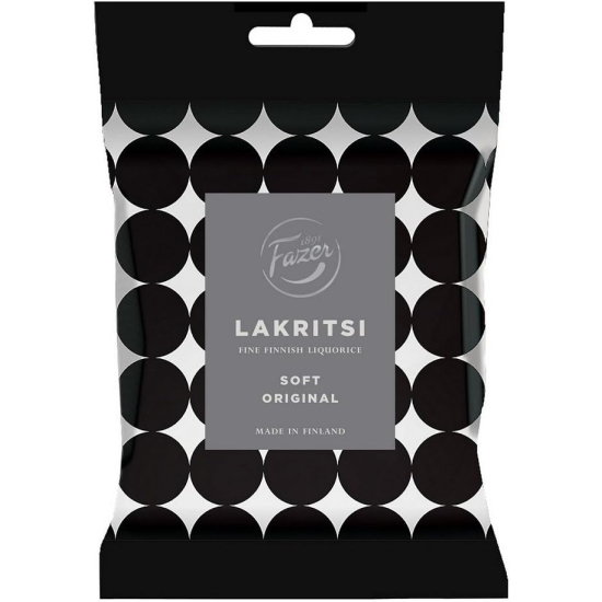 Fazer Lakritsi Soft Original 150g, Pack Of 6