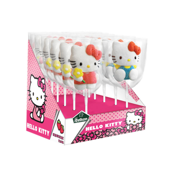 Hello Kitty Marshmallows Lollipop 45g, Pack Of 6