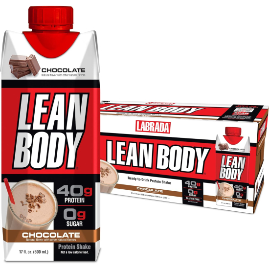 Lean Body Protein Shake Chocolate 500 ml, Pack Of 6