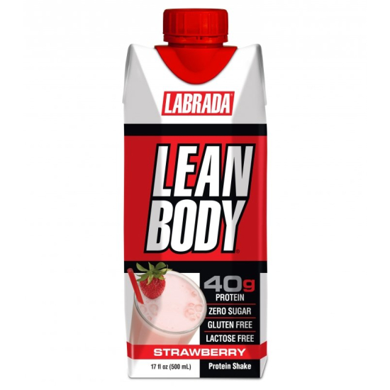 Lean Body Protein Shake Strawberry 500 ml, Pack Of 6