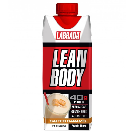 Lean Body Protein Shake Salted Caramel 500 ml, Pack Of 6