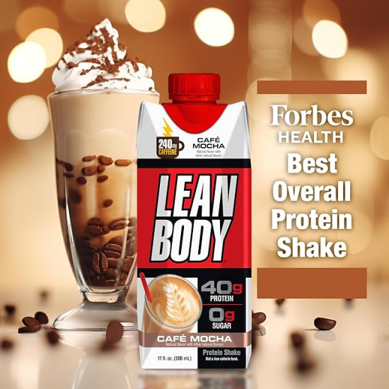 Lean Body Protein Shake Café Mocha 500 ml, Pack Of 6