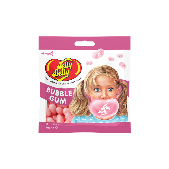 Jelly Belly Bubble Gum 70g, Pack Of 6