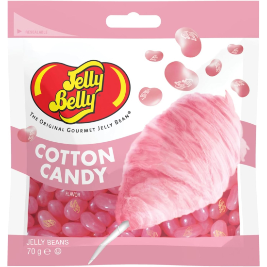 Jelly Belly Cotton Candy 70g, Pack Of 6