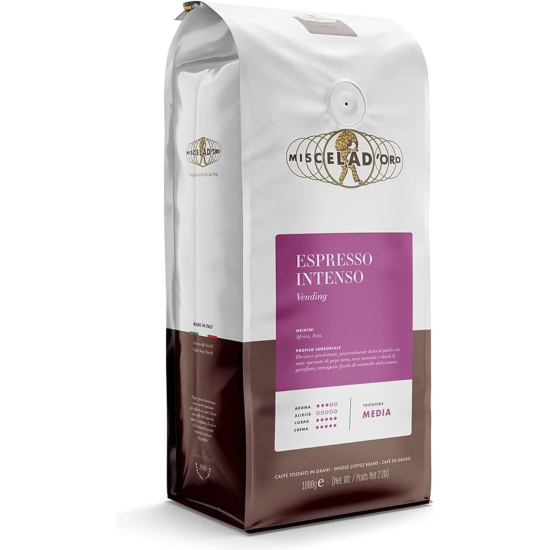 Miscela D’ Oro Coffee Beans Intenso Taste 1kg, Pack Of 6