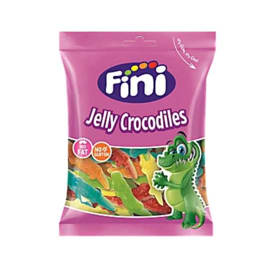 Fini Jelly Crocodiles Candy 90g, Pack Of 6