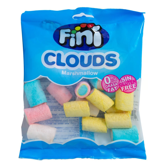 Fini Clouds Marshmallow Rainbow 80g, Pack Of 6