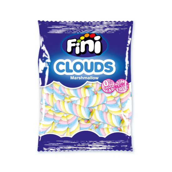 Fini Marshmallow Rainbow Cloud Candy 80g, Pack Of 6