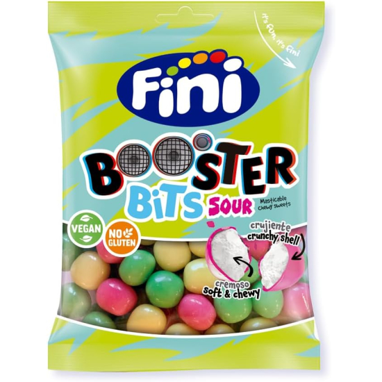 Fini Booster Bits Sour 90g, Pack Of 6