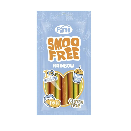 Fini Smoo Free Rainbow 80g, Pack Of 6