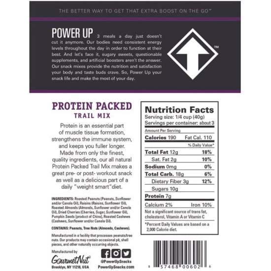 Power Up Protein Packed Trail Mix 113g, Pack Of 6