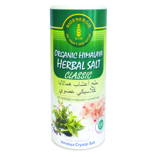 Bioenergie Organic Himalayan Herbal Salt Classic 170g Shaker, Pack Of 6