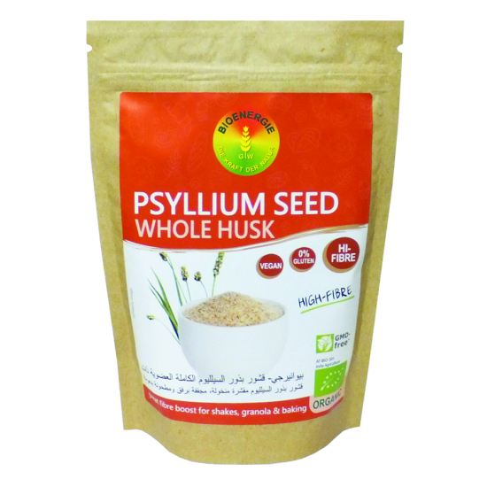 Bioenergie Organic Psyllium Seed Whole Husk Flour 100g, Pack Of 6