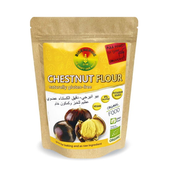 Bioenergie Organic Chestnut Flour Organic Doy-Bag 150g, Pack Of 6