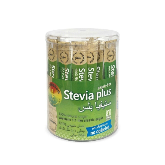 Bioenergie Organic Stevia Plus Sticks 200g (4g x 50 Single Dose Portion), Pack Of 8