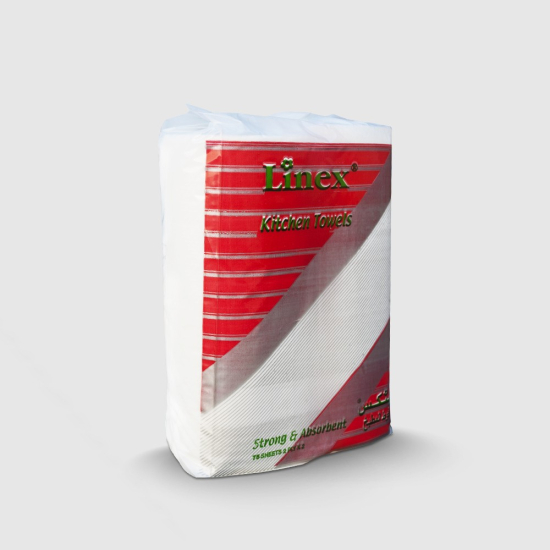 Linex Classic 75 Sheets x 2 Rolls Kitchen Towels