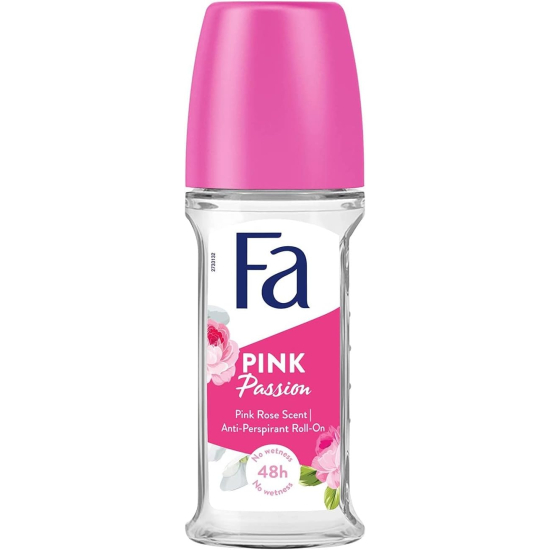 Fa Roll On Pink Paradise 50 ml, Pack Of 12