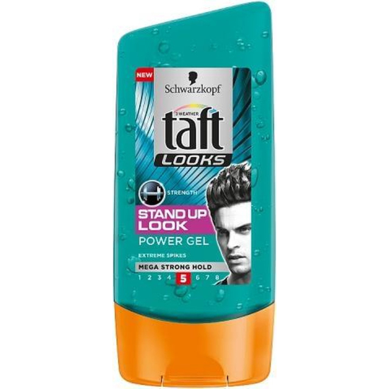 Taft Men Stand Up Power Gel Hair Gel 150 ml, Pack Of 6