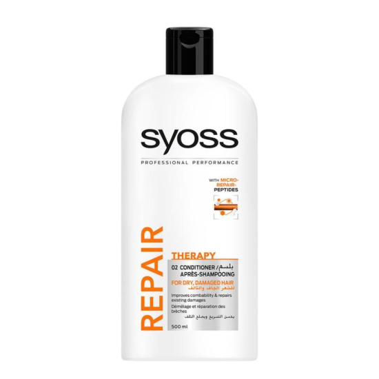 Syoss Conditioner Repair Therapy 500 ml, Pack Of 12