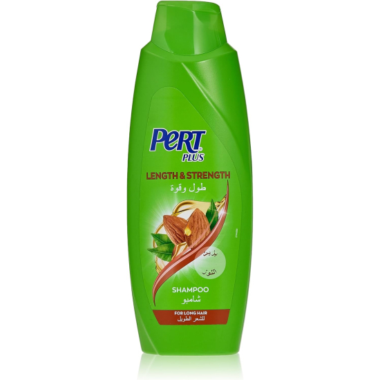 Pert Plus Length & Strength Shampoo With Almond Oil 600 ml, Pack Of 12