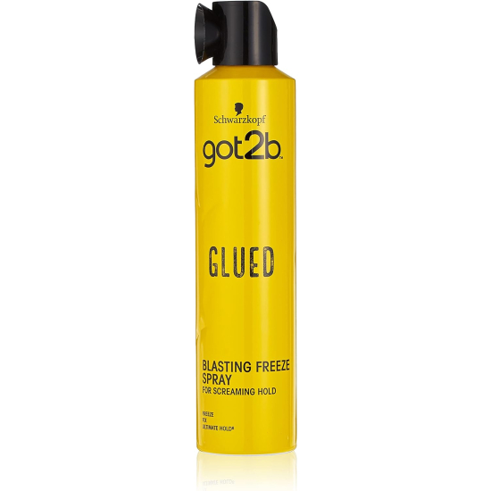 Schwarzkopf got2b Glued Blasting Freeze Hair Spray 300 ml, Pack Of 6