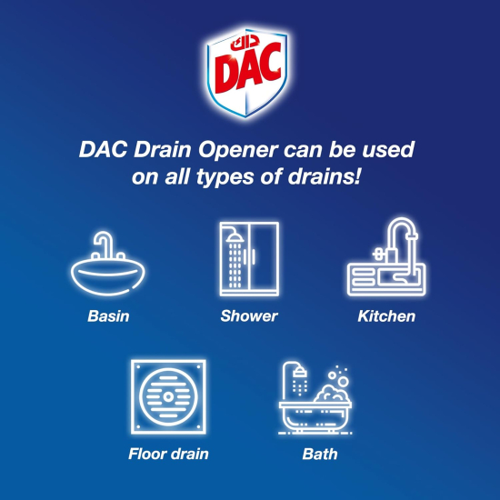 Dac Drain Opener 500g, Pack Of 12