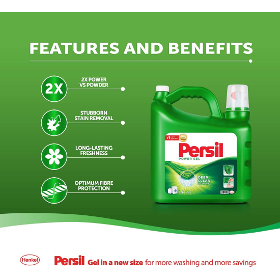  Persil Low Foam Power Gel Laundry Detergent Sp.Pr 7Ltr, Pack Of 3