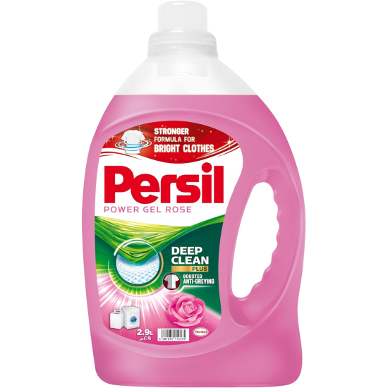  Persil Power Gel Rose Laundry Detergent Sp.Pr 2.9 Ltr, Pack Of 6