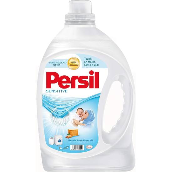 Persil Sensitive Automatic Liquid Detergent 3Ltrs, Pack Of 6