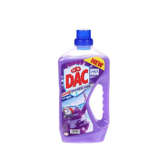 Dac Gold Multi-Purpose Disinfectant & Liquid Cleaner Lavender 1Ltr, Pack Of 12