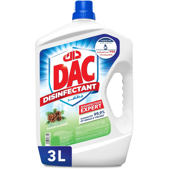 Dac Disinfectant Pine 2x New 3 Ltr, Pack Of 6