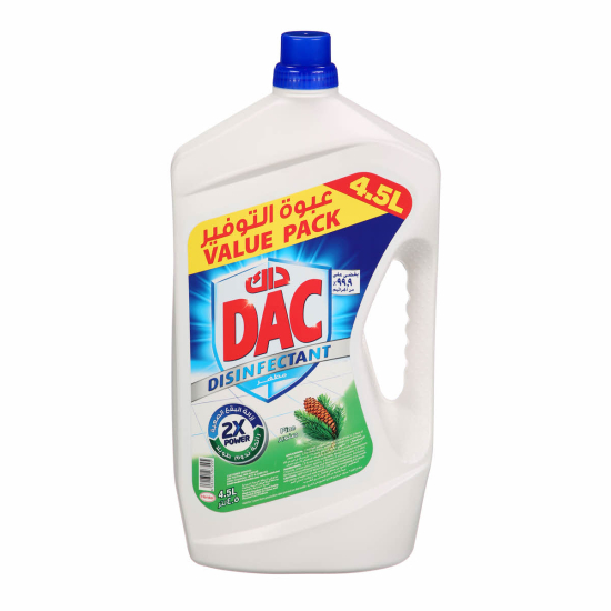 Dac Multipurpose Disinfectant 2x Power Pine 4.5Ltr, Pack Of 3