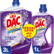 Dac Gold Disinfectant Multi-Purpose Cleaner Lavender, 3 Ltr + 1 Ltr, Pack Of 3