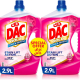 Dac Gold Disinfectant Multi-Purpose Cleaner Rose Special Offer 2 x 2.9 Ltr, Pack Of 3