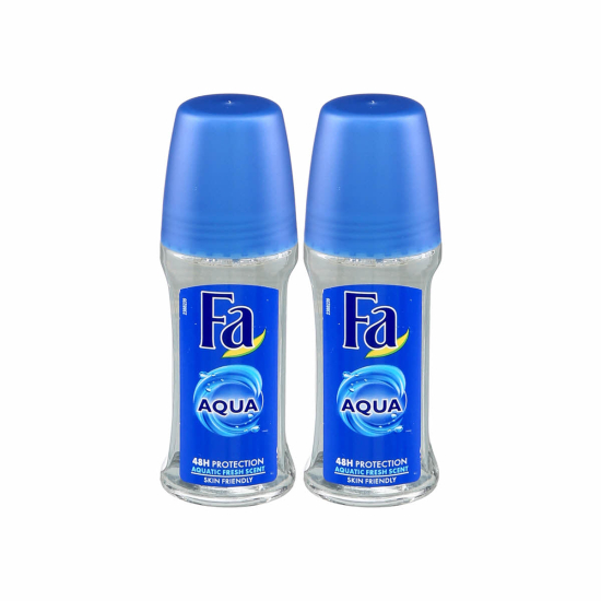 Fa Aqua Roll On, Special Offer 2x50 ml, Pack Of 6