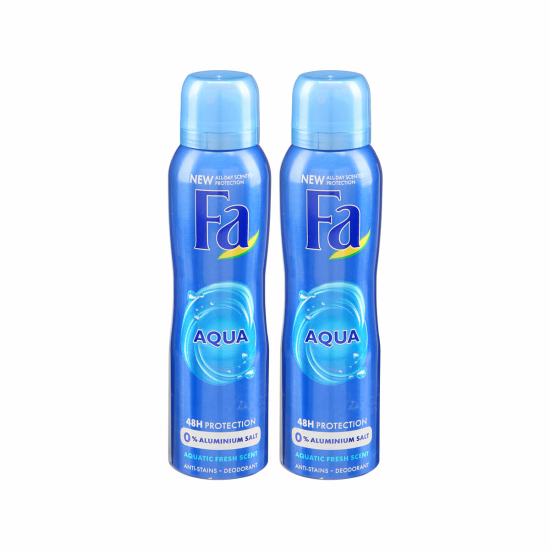 Fa Deodorant Spray Aqua Special Offer 2×150 ml