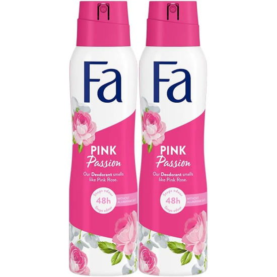 Fa Deodorant Spray Pink Passion Special Offer 2x150ml