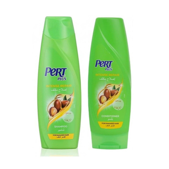 Pert Plus Shampoo Argan + Conditioner 360 ml, Pack Of 12